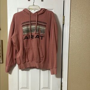 Ariat Dusty Rose Patterned Hoodie